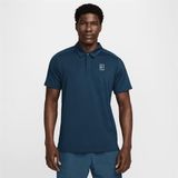 Nike FZ6907-478 Court Advantage Dri-FIT Tenis Lacivert Polo Erkek T-shirt