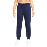 Nike FZ7626-410 Mavi Sportswear Phoenix Fleece Mid-Rise Kadın Günlük Stil Eşofman Altı