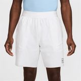 Nike FZ9322-100 Court Advantage Dri-FIT 20 cm Beyaz Erkek Tenis Şortu