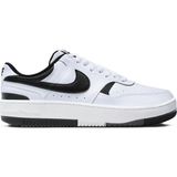 Nike Gamma Force Womens Leather Sneaker White Hakiki Deri Kadın Günlük Spor Ayakkabı Siyah Beyaz - Siyah - Beyaz