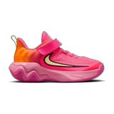 Nike Giannis Immortality 4 Ps 'hyper Pink Total Orange' Cırtlı Çocuk Basketbol Ayakkabısı-Sportxstore - Pembe