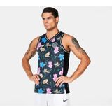 Nike Giannis Men's Dri-Fıt Printed Dna Basketball Jersey Siyah Erkek Basketbol Atlet FB7025-010