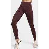 Nike Go Firm Support High Rise Full Length Kadın 6 Cepli Antreman Taytı Koyu Bordo
