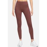 Nike Go Therma Fit Firm Support High Waisted 7/8 With Pockets Training Kadın Lazer Kesim 6 Cepli Top