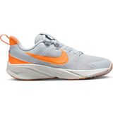 Nike Gri - Turuncu Kız Çocuk Yürüyüş Ayakkabısı DX7614-008-NIKE Star Runner 4 Nn (P - 32