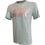 Nike Günlük Erkek Tişört AT2749-382 - S - Mavi
