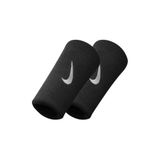 NIKE havlu1 Swoosh Wristbands Doublewide Havlu El Bilekliği Siyah,Siyah Tek Ebat