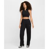Nike HF6457-010 Chill French Terry MR OH Pant Siyah Kadın Eşofman Altı