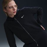 Nike HJ0995-010 Phoenix Fleece FZ Hoodie Siyah Kadın Sweatshirt