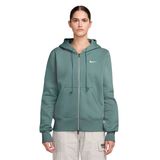 Nike HJ0995-017 Yeşil Sportswear Phoenix Fleece Full-Zip Kadın Günlük Stil Sweatshirt