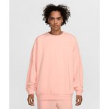Nike HJ1819-664 Club Fleece Oversized French Terry Crew Pembe Erkek Sweatshirt