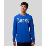 Nike HJ2809-480 Milwaukee Essential Logo Long-Sleeve Lacivert Erkek T-Shirt