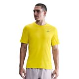 Nike HJ3580-718 Dri-Fit Adv Sarı Koşu Erkek T-shirt
