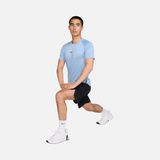Nike HJ4055-422 Pro Mavi Günlük Stil Erkek T-shirt