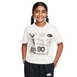Nike HM6306-133 Beyaz Sportswear Dance Günlük Stil Çocuk T-Shirt
