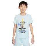 Nike HQ3227-474 Mavi Sportswear Günlük Stil Çocuk T-Shirt