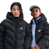 Nike HQ4976-010 Siyah Sportswear All Day Play Therma-FIT Loose-Fit Puffer Jacket Çocuk Mont