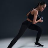 Nike HQ6813-010 Dri-Fit Universa High Rise 7-8 Tight Siyah Kadın Tayt