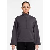 Nike HQ8188-036 W NK 24.7 DF HZ TOP SOFT Gri Kadın Zip Ceket