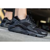 Nike Huarache Run Spor AYAKKABI-654275-016 (Dar Kalıp Bir Numara Büyük Alınmasını Öneriyoruz) - Siyah