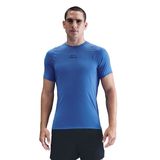 Nike HV0409-411 Mavi Pro Training Dri-Fit Erkek Antrenman T-Shirt