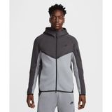 Nike HV0949-061 Tech Fleece FZ Windrunner Hoodie Gri Erkek Sweatshirt