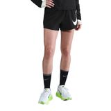 Nike HV2616-010 Siyah One Swoosh HBR Dri-FIT Mr 3 inç Kadın Koşu Şort