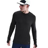 Nike HV2718-010 Siyah Dri-Fit ADV Run Wool LS Erkek Koşu T-Shirt
