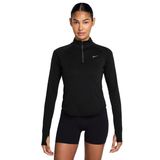 Nike HV2852-010 Siyah Tempo Dri-Fit Half-Zip Kadın Koşu T-Shirt