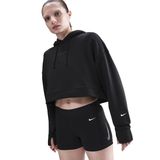 Nike HV3600-010 Siyah Pro Therma-Fit Fleece Kadın Antrenman Sweatshirt