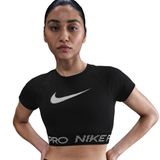 Nike HV3673-010 Siyah Pro Dri-Fit Kadın Antrenman T-Shirt