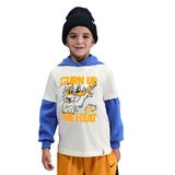 Nike HV5202-133 Bej Sportswear Turn Up Çocuk Günlük Stil T-Shirt
