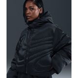 Nike IB2005-010 Siyah Sportswear Swoosh Series Therma-FIT Oversized Down Puffer Jacket Kadın Mont