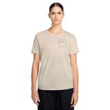 Nike IB2447-104 Club Beyaz Günlük Stil Kadın T-shirt