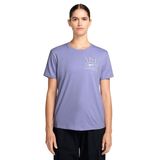 Nike IB2447-533 Club Mor Günlük Stil Kadın T-shirt