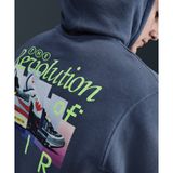 Nike IB4124-491 Mavi Sportswear Club Fleece Hoodie Erkek Sweatshirt