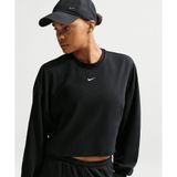 Nike IF0228-010 Siyah Sportswear Chill Terry Oversized French Terry Crew-Neck Kadın Sweatshirt