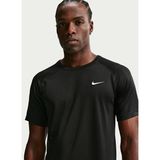 Nike IF2136-010 M NK DF FLEX SS TOP Siyah Yuvarlak Yaka Düz Erkek T-Shirt