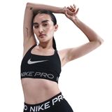 Nike IF3973-010 Siyah Pro Light-Support Non-Padded Kadın Antrenman Sporcu Sütyeni