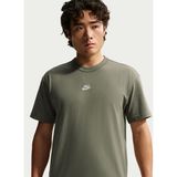 Nike IH1121-328 M NSW TEE LSE PREM ESS S Yeşil Yuvarlak Yaka Düz Erkek T-Shirt