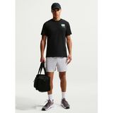 Nike IH1953-010 M NK TEE STD TRAIN STICK Siyah Erkek T-Shirt