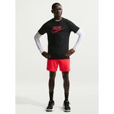 Nike IH4238-013 M NK DF TEE RUN SWOOSH Siyah Erkek T-Shirt