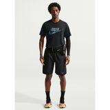 Nike IH4238-014 M NK DF TEE RUN SWOOSH Siyah Yuvarlak Yaka Erkek T-Shirt