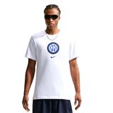 Nike Inter Milan Crest Erkek Beyaz Futbol T-Shirt IM1662-100