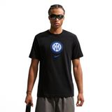 Nike Inter Milan Crest Erkek Siyah Futbol T-Shirt IM1662-010