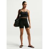 Nike IO0809-010 W NK DF ONE HR 5IN SHORT Siyah Kadın Tayt