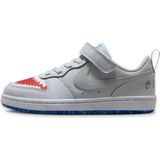 Nike IO1663 Nike Court Borough Low Çocuk Spor Ayakkabı - 002-Gri