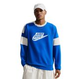 Nike IO9620-480 Club BB Crew JDI Mavi Erkek Sweatshirt