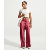 Nike IQ0681-613 Bordo Sportswear High-Waisted Wide-Leg Velour Pants Kadın Eşofman Altı
