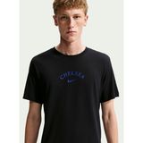 Nike IQ5021-010 CFC M NK CITY TEE Siyah Bisiklet Yaka Düz Erkek T-Shirt